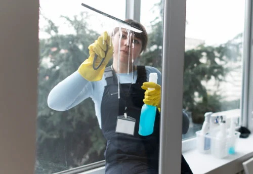 Nettoyage de vitres intérieures et extérieures à Laroin